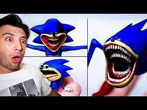 MAKING SHIN SONIC ART IN REAL LIFE (CREEPY)
