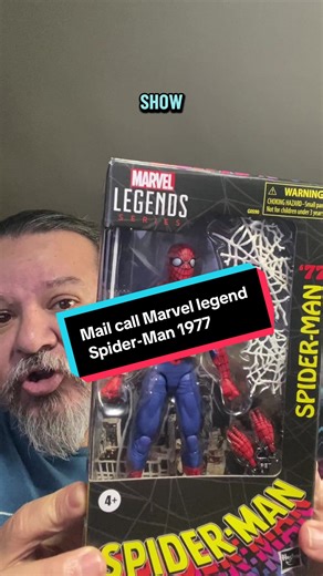 After delay, we finally got the Marvel legends Spider-Man 1977 action figure unboxing later, but it's fun that we now have this figure in our collection. We now have all the live action Spider-Man movies and tv figures in Marvel legend format.##SpiderMan##Marvel##MCU##Toys##MarvelLegends