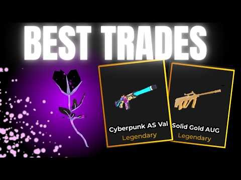 Trading cybers solids and getting the new void rose! | black rose in Roblox Ohio