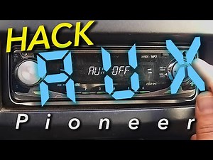 Problem AUX Input car stereo | DIY Hack Aux input to connect Bluetooth Adapter pin configuration