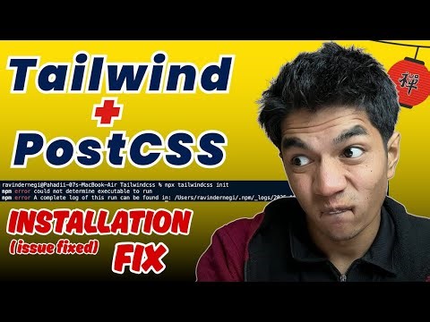 ⚡️ Tailwind CSS + PostCSS Installation ( issue Fixed) 💯 | Complete Step-By-Step Guide | 2025