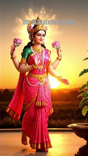 Lakshmi Morning Mantra 🌸 Abundance Begins Today #bhakti #lakshmi #laxmi #lakshmimantra