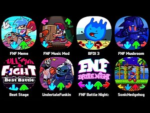 FNF Pibby Corrupted, Doki Doki Takeover, Rumi, Bikini Bottom, Doodle Duel, Beat Battle, Boss Fight