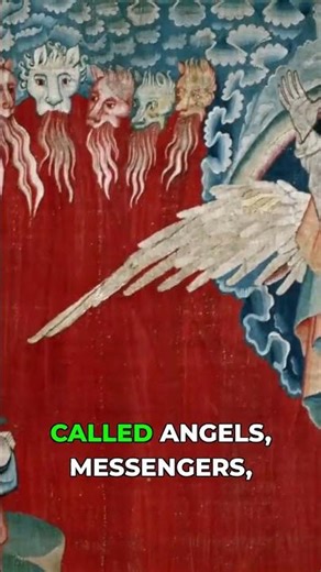 Ancient Angels Were Actually Aliens 🤯 #AncientAliens #Shorts