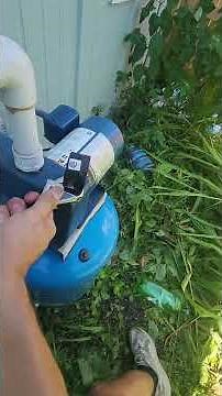 Watch me prime a well pump #plumbing #howto #diy