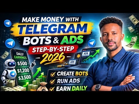 Make Money with Telegram Bots & Ads (Step-by-Step 2026 💰)