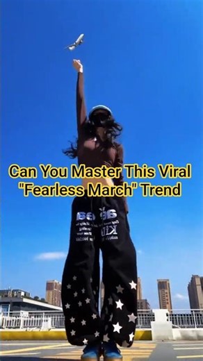 I’M FEARLESS! 🔥 Can You Master This Viral "Fearless March" Trend? 👠​
