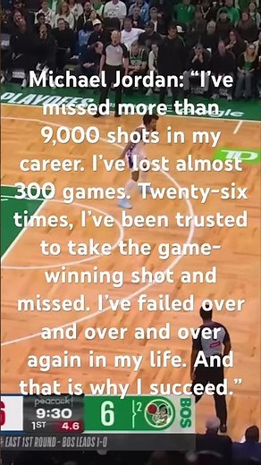 One of Michael Jordan best quotes