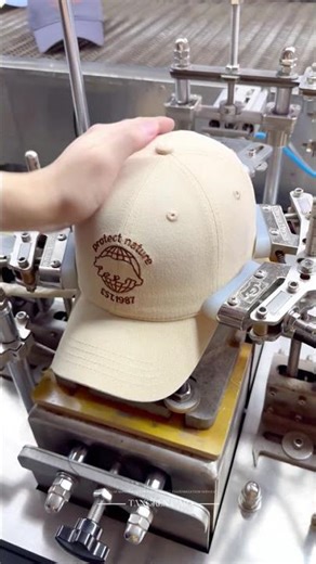 The assembly process of hat#hat #manufacturer #embroidery #hat #fashion #oem #custom ＃cap＃baseball