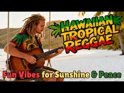 Fun vibes Sunshine Peace and Nice Day, Hawaiian Tropical Reggae