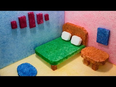 Bedroom Craft for Kids 🛏️ | Make a Mini Bedroom with Colors | Fun DIY for Kids