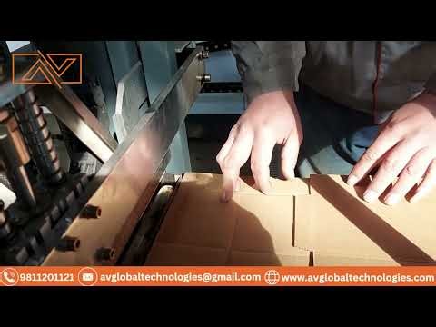 Single Flap Pasting Machine | High-Speed Carton Gluer