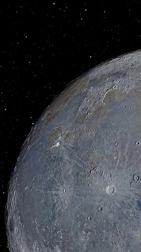 This is what happens when an asteroid hits the Moon. The Moon has no atmosphere, so space rocks never burn up they crash directly onto its surface, creating craters and blast marks we can see even from Earth. #space #SpaceX #NASA #fblifestyle | Nighttime.Adventures