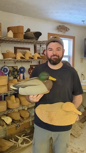 2.4K views · 248 reactions | Decoy carving kits anyone? We have a limited supply of machine duplicated sugar pine mallard heads, along with accompanying Cork body cutouts. Perfect for anyone looking to give carving a try, or if you are seeking for your next decoy project. $49 per kit plus shipping! Message me if you are interested! Thank you! | Costilow Decoys | Facebook
