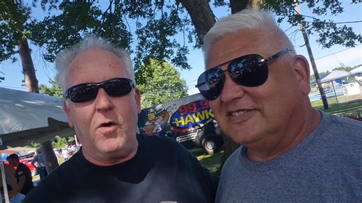 It's a great day to be in Macungie for the "Wheels of Time Rod and Custom Jamboree!" - Mitch 😎☀️ #wheelsoftime #macungie #ad | 999 THE HAWK