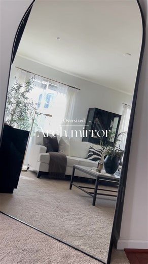 Stylish Oversized Modern Full-Length Mirror for Home Decor