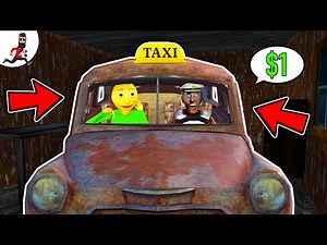 Granny Taxi ★ Funny horror Granny and Grandpa