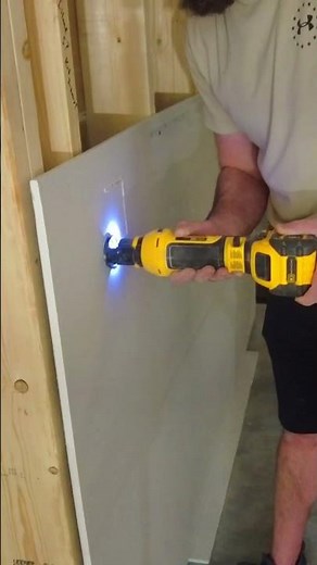Dewalt Drywall Cutout Tool! This thing is awsome!