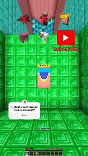 Epic WATER BUCKET MLG Challenge! 💧 Minecraft Dropper #minecraft #shorts #viral