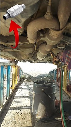 Catalytic Converter Repairing | Installing New Catalytic Converter | #youtube #catalyticconverter