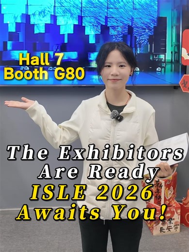 The stage is set. The innovators are in place. ✨ ISLE 2026 is now officially open and waiting for YOU! 🎉 🏁 From kinetic screens to immersive displays — every booth tells a story, every demo sparks inspiration. 📍 Find us at Hall 7, Booth G80, where motion meets meaning. 📅 March 5–7, 2026 🏢 Shenzhen International Convention and Exhibition Center (Bao’an) 🔧 Try the tech. Meet the minds. Shape what's next. This is where the future of display comes alive — and you’re invited to help write it. ✍