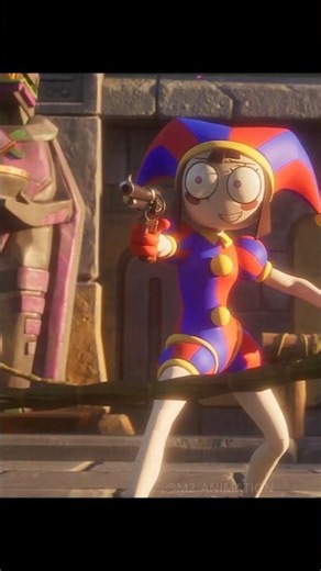 Use Gun Like Pomni – TADC Fortnite