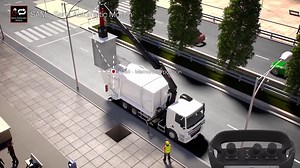 Semi-Automatic Motion increases productivity and reduces the risk of costly damage by making it fast and easy for any driver to operate the crane in a safe and controlled way. A single control lever performs autonomous movements, rather than the operator needing to individually steer swing, tilt, lift and extension movements. | Hiab