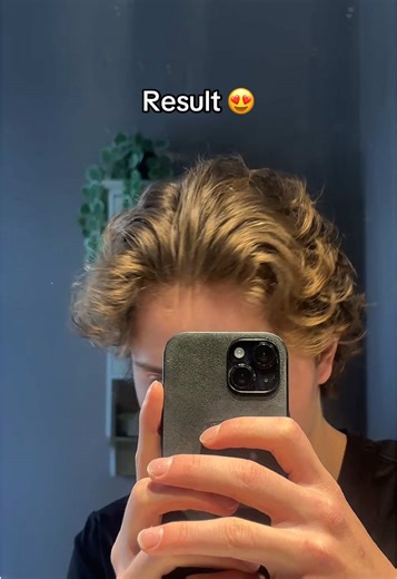 Textured Middle Part Tutorial #fyp #hair #tutorial @BASED | Middle Part Hairstyle