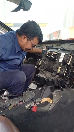 Audi 2019 model A6 change cooling coil