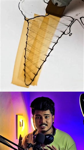 how to draw an ice cream cone #malayalam #mallu