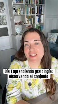 Dia 1 aprendiendo #grafologia