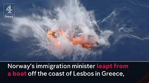 68K views · 607 reactions | Norway's Immigration Minister wanted to know what it's like to be a drowning migrant - so she jumped in the Med. She wasn't fleeing war and poverty and was wearing a survival suit. Now she's facing ridicule. | Channel 4 News | Facebook