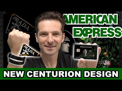 American Express Centurion Black Credit Card Art Design + Prada Wearable Unboxing and Review