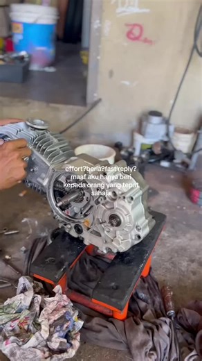 Working on Engine Repairs: Tool Usage and Techniques