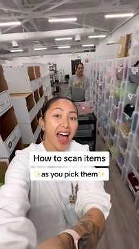 How To Scan + Pack Orders 📦 ERROR FREE✨✅ #smallbusiness #packingorders