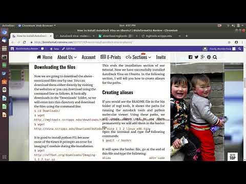 Tutorial: Installing Autodock Vina on Ubuntu
