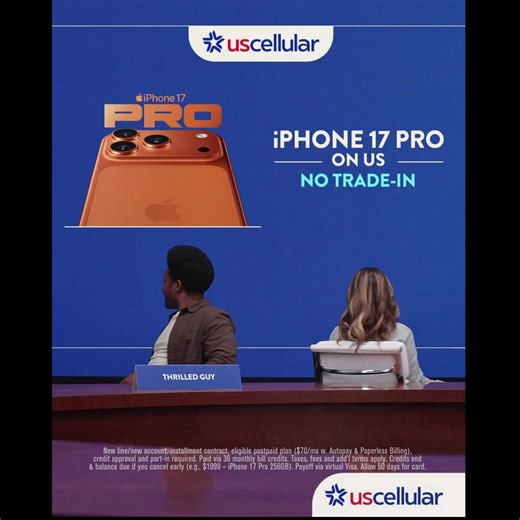17 shares | Get the thrilling iPhone 17 Pro on us, no trade-in needed and we’ll pay off your contract when you switch. Terms apply. | UScellular | Facebook