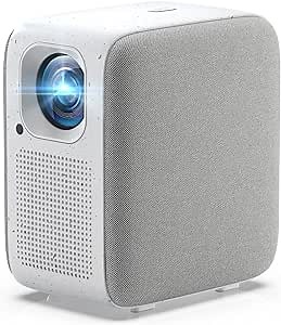 4K Projector - 5G WiFi Bluetooth Projector with Full HD Native 1080P, Real 500 ANSI, Powerful Speaker, ETOE Movie Projector Compatible with iOS/Android/PC/PS5/TV Stick/HDMI/USB