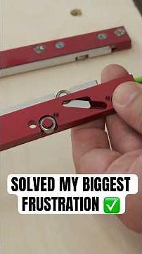 This Solves the Biggest Table Saw Frustration #woodworking #tools #shorts