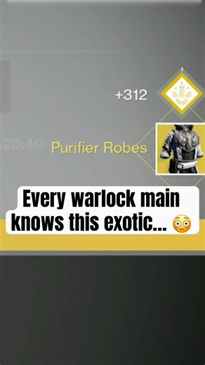 Every warlock main knows this exotic…