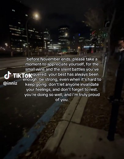 Empowering Messages Before November Ends