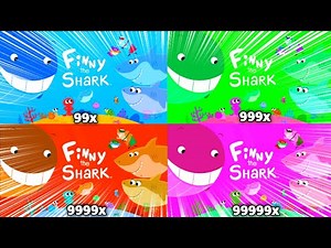 Finny the Shark Intro Sped Beyond Limits 999999x Speed Klasky Csupo Effects!
