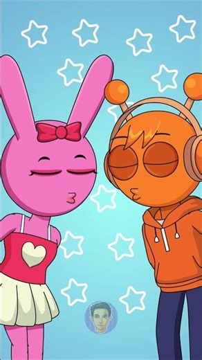 Oren & Pinki: So Close, Yet So Far! 😂 #animation #oren #sprunki #pinky