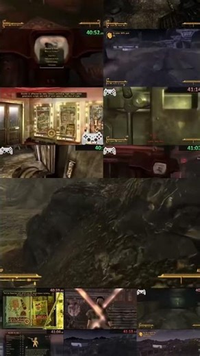 Check out all 15 runs all at once in my latest video #fallout #speedruning #falloutnewvegas #fnv