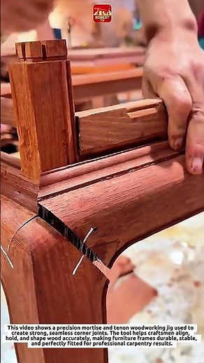 Amazing Wood Jointing Technique Using a Mortise & Tenon Jig | Satisfying Carpentry Skills