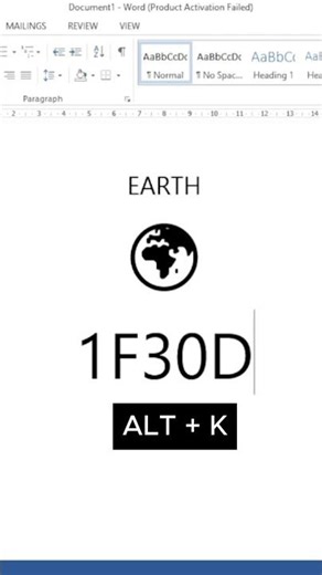 How to Draw Planet Earth Using Unicode Symbols