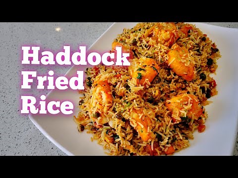 How to make Haddock Fried Rice