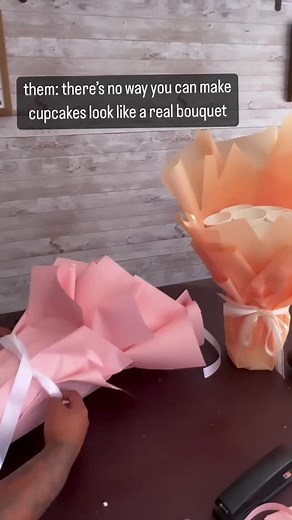 Standing Cupcake Bouquet Tutorial