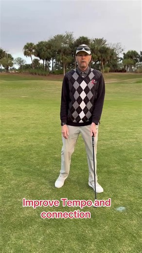 This #golfdrill will help with #tempo and get the arms and body to work together in the #golfswing #golfcaoch #bestinnaples