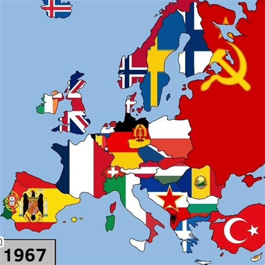 Europe flag history￼